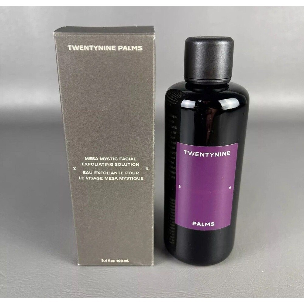TwentyNine Palms Mesa Mystic Facial Exfoliating Solution 3.4floz ($60 Retail)NIB